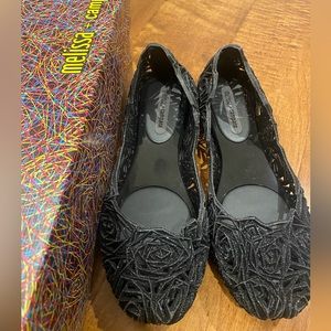 Women’s Melissa Campana Black flats